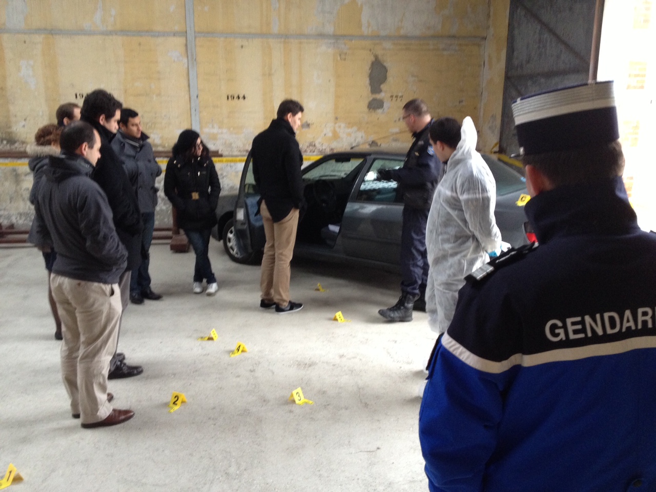 Retour du stage de Police Judiciaire