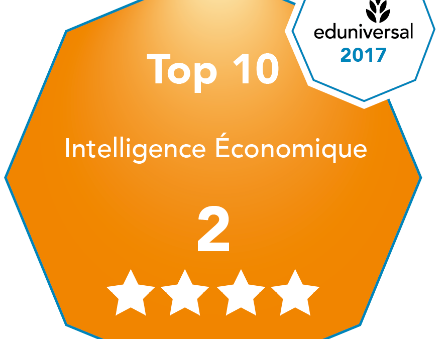 Cette année encore, l’EEIE est dans le top 10 du classement SMBG et ce depuis 2010 !