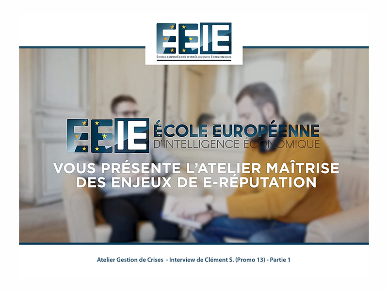 Atelier Gestion de Crise | Clément (Partie 1)