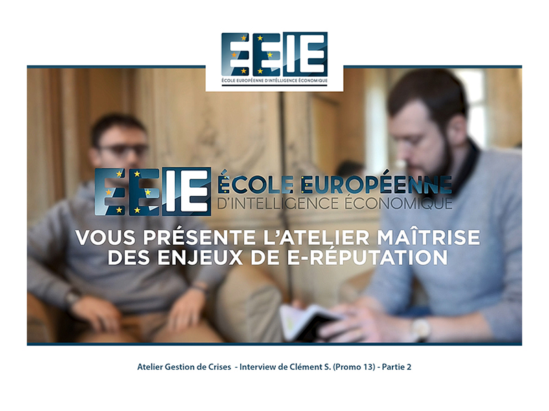 Atelier Gestion de Crise | Clément (Partie 2)