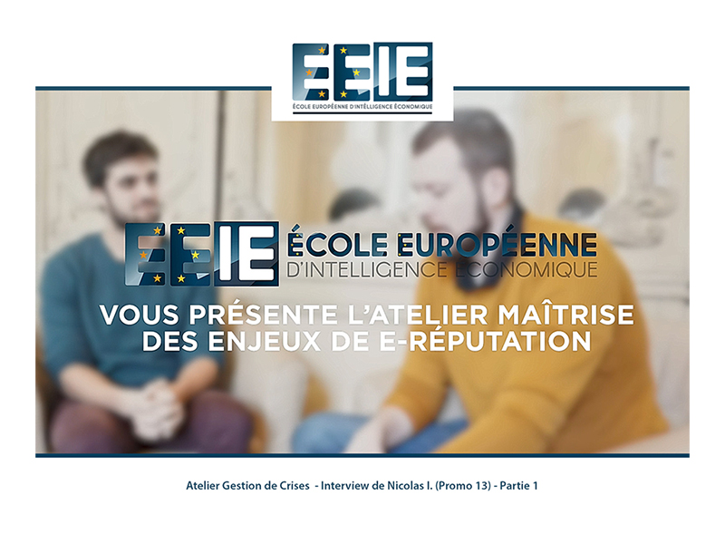 Atelier Gestion de Crise | Nicolas (Partie 1)