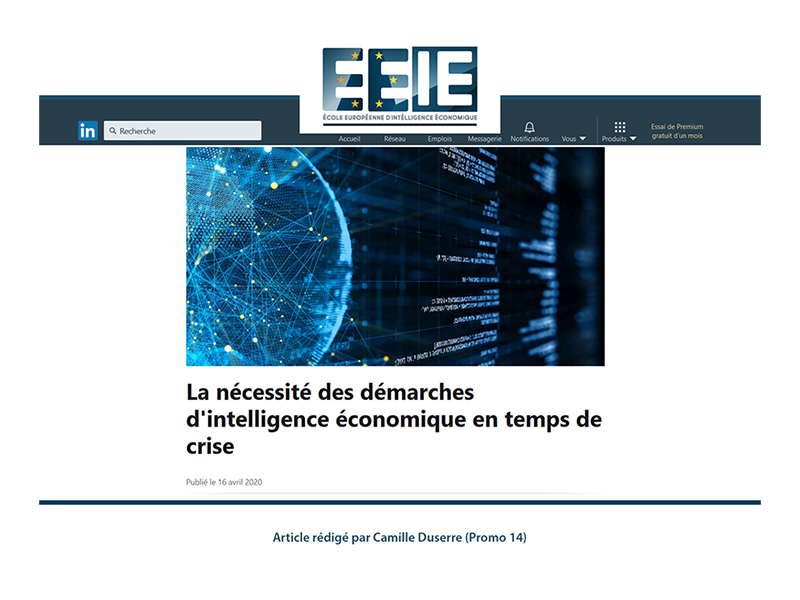 L’IE en temps de crise