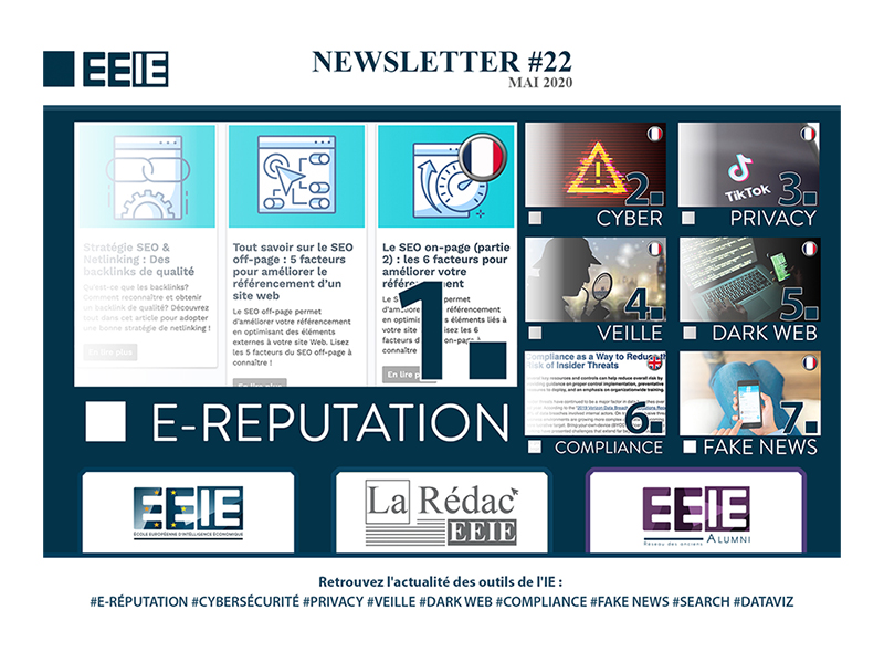 Newsletter 22 : E-réputation