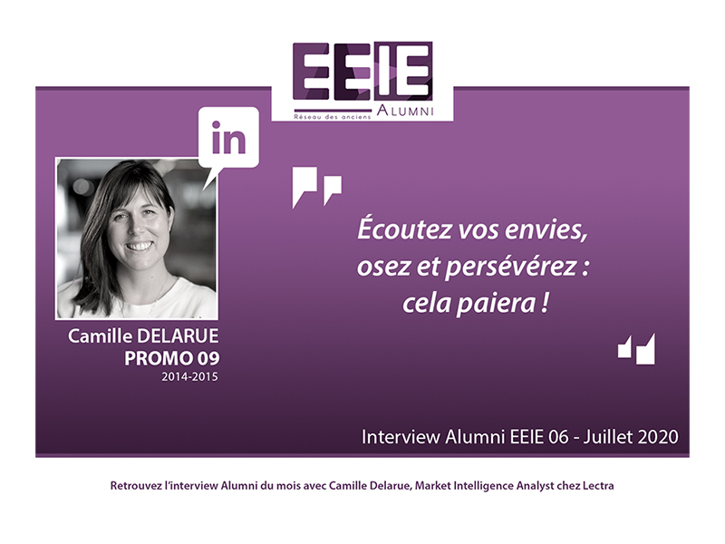 Interview Camille DELARUE