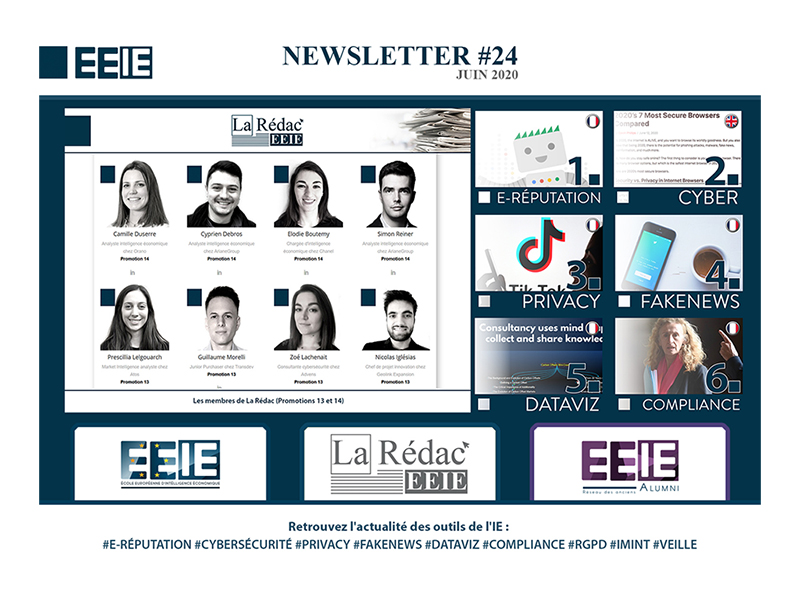Newsletter 24 : E-réputation