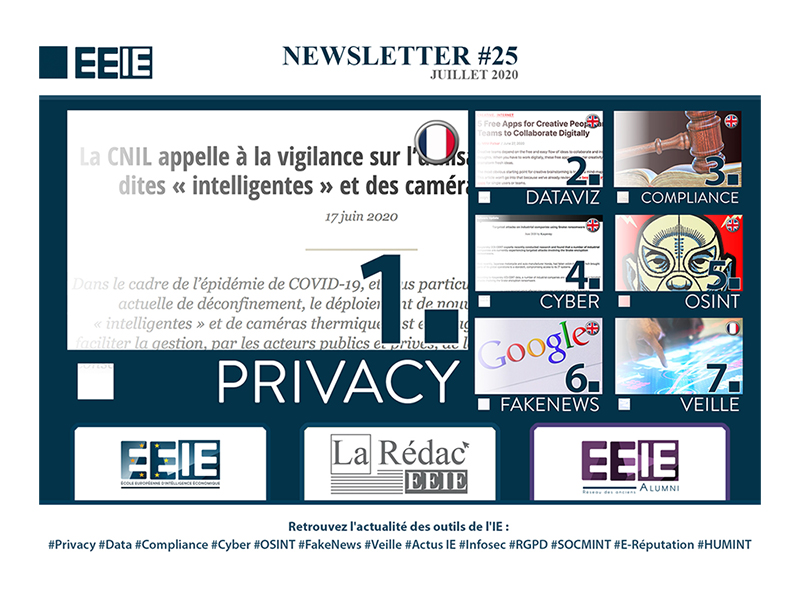Newsletter 25 : Privacy
