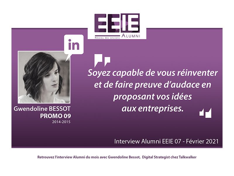 Interview Gwendoline Bessot