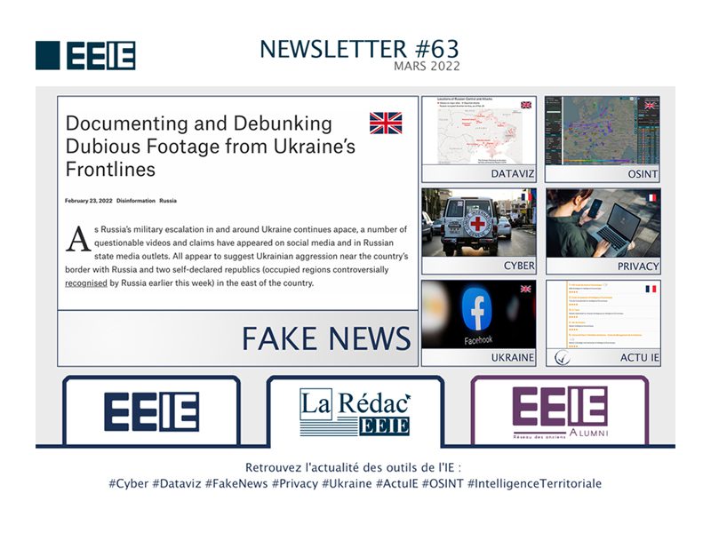 Newsletter 63 : Fake news